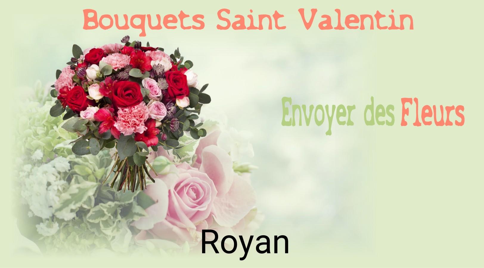 Roses de Saint-Valentin livrées à Royan